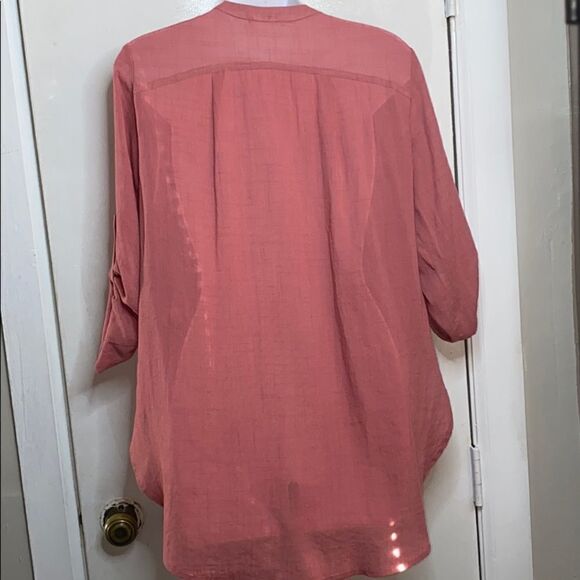 Lush Women's Blouse in Dusty Rose - Picture 4 of 7
